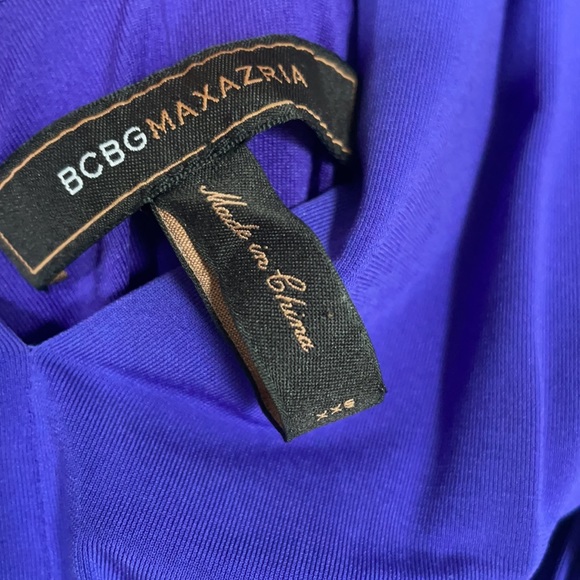 BCBGMAXAZRIA Nevis Regal Blue/Purple Dress - Picture 5 of 7